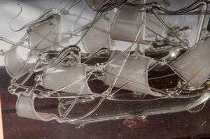 Santa Maria , modello di imbarcazione  - Asta Smart Auction: arredi, dipinti, sculture, strumenti musicali, ceramiche e altro a prezzi vantaggiosi - Associazione Nazionale - Case d'Asta italiane