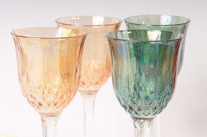 Lotto di diciannove bicchieri  - Asta Smart Auction: arredi, dipinti, sculture, strumenti musicali, ceramiche e altro a prezzi vantaggiosi - Associazione Nazionale - Case d'Asta italiane