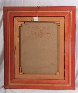 Scorcio di strada con viandanti  - Asta Smart Auction: arredi, dipinti, sculture, strumenti musicali, ceramiche e altro a prezzi vantaggiosi - Associazione Nazionale - Case d'Asta italiane