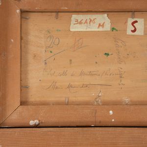 MARIO MENICHETTI : Sul colle di Montenero (Livorno)  - Asta Smart Auction: arredi, dipinti, sculture, strumenti musicali, ceramiche e altro a prezzi vantaggiosi - Associazione Nazionale - Case d'Asta italiane