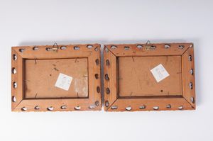 Lotto di due paesaggi  - Asta Smart Auction: arredi, dipinti, sculture, strumenti musicali, ceramiche e altro a prezzi vantaggiosi - Associazione Nazionale - Case d'Asta italiane