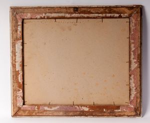 NICOLAS  DE CORSI : Scorcio di marina con barche e personaggi  - Asta Smart Auction: arredi, dipinti, sculture, strumenti musicali, ceramiche e altro a prezzi vantaggiosi - Associazione Nazionale - Case d'Asta italiane