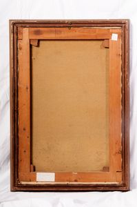 LUIGI TARRA : Scorcio di paesaggio con viale e  cipressi  - Asta Smart Auction: arredi, dipinti, sculture, strumenti musicali, ceramiche e altro a prezzi vantaggiosi - Associazione Nazionale - Case d'Asta italiane