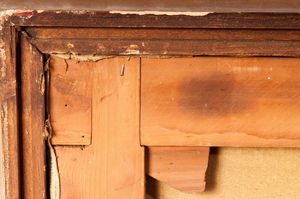 LUIGI TARRA : Scorcio di paesaggio con viale e  cipressi  - Asta Smart Auction: arredi, dipinti, sculture, strumenti musicali, ceramiche e altro a prezzi vantaggiosi - Associazione Nazionale - Case d'Asta italiane