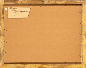 Pippo Oriani : Angolo della costa ligure  - Asta Smart Auction: arredi, dipinti, sculture, strumenti musicali, ceramiche e altro a prezzi vantaggiosi - Associazione Nazionale - Case d'Asta italiane