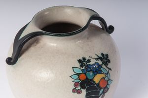 Vaso a boccia  - Asta Smart Auction: arredi, dipinti, sculture, strumenti musicali, ceramiche e altro a prezzi vantaggiosi - Associazione Nazionale - Case d'Asta italiane