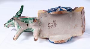 Somarello con carretto e barili  - Asta Smart Auction: arredi, dipinti, sculture, strumenti musicali, ceramiche e altro a prezzi vantaggiosi - Associazione Nazionale - Case d'Asta italiane