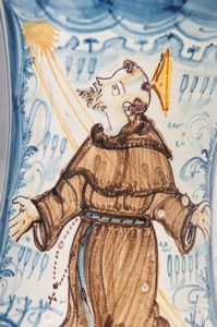 Vaso da farmacia, albarello in ceramica  - Asta Smart Auction: arredi, dipinti, sculture, strumenti musicali, ceramiche e altro a prezzi vantaggiosi - Associazione Nazionale - Case d'Asta italiane