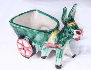 Lotto di sette somarelli  - Asta Smart Auction: arredi, dipinti, sculture, strumenti musicali, ceramiche e altro a prezzi vantaggiosi - Associazione Nazionale - Case d'Asta italiane