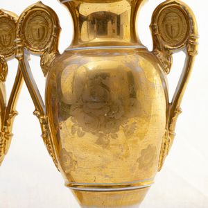 Coppia di vasi a balaustro,  - Asta Smart Auction: arredi, dipinti, sculture, strumenti musicali, ceramiche e altro a prezzi vantaggiosi - Associazione Nazionale - Case d'Asta italiane