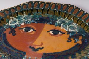 BJORN WIINBLAD : Fanciulla  - Asta Smart Auction: arredi, dipinti, sculture, strumenti musicali, ceramiche e altro a prezzi vantaggiosi - Associazione Nazionale - Case d'Asta italiane