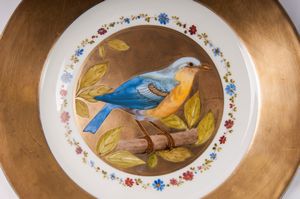 Lotto di sei piatti da coltello  - Asta Smart Auction: arredi, dipinti, sculture, strumenti musicali, ceramiche e altro a prezzi vantaggiosi - Associazione Nazionale - Case d'Asta italiane