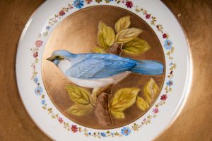 Lotto di sei piatti da coltello  - Asta Smart Auction: arredi, dipinti, sculture, strumenti musicali, ceramiche e altro a prezzi vantaggiosi - Associazione Nazionale - Case d'Asta italiane