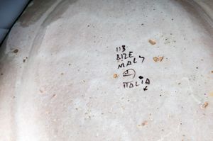 Servizio da sei in ceramica policroma  - Asta Smart Auction: arredi, dipinti, sculture, strumenti musicali, ceramiche e altro a prezzi vantaggiosi - Associazione Nazionale - Case d'Asta italiane