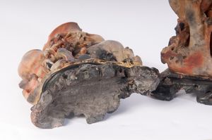 Coppia di potiches in pietra saponaria  - Asta Smart Auction: arredi, dipinti, sculture, strumenti musicali, ceramiche e altro a prezzi vantaggiosi - Associazione Nazionale - Case d'Asta italiane