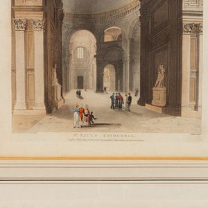 Lotto di quattro multipli su carta con vedute d'interni  - Asta Smart Auction: arredi, dipinti, sculture, strumenti musicali, ceramiche e altro a prezzi vantaggiosi - Associazione Nazionale - Case d'Asta italiane