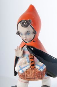 Tarcisio Tosin : Cappuccetto rosso  - Asta Smart Auction: arredi, dipinti, sculture, strumenti musicali, ceramiche e altro a prezzi vantaggiosi - Associazione Nazionale - Case d'Asta italiane