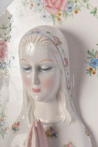 Madonna, placca a rilievo  - Asta Smart Auction: arredi, dipinti, sculture, strumenti musicali, ceramiche e altro a prezzi vantaggiosi - Associazione Nazionale - Case d'Asta italiane