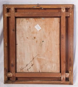 Scorcio di palude con alberi e colline  - Asta Smart Auction: arredi, dipinti, sculture, strumenti musicali, ceramiche e altro a prezzi vantaggiosi - Associazione Nazionale - Case d'Asta italiane