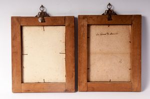 S. Francesco e S. Giovanni, coppia di ricami  - Asta Smart Auction: arredi, dipinti, sculture, strumenti musicali, ceramiche e altro a prezzi vantaggiosi - Associazione Nazionale - Case d'Asta italiane