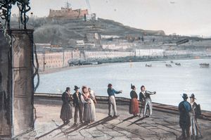 Eruzione del Vesuvio  - Asta Smart Auction: arredi, dipinti, sculture, strumenti musicali, ceramiche e altro a prezzi vantaggiosi - Associazione Nazionale - Case d'Asta italiane