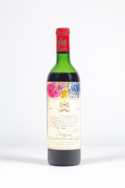FRANCIA : Chateau Mouton Rothschild  - Asta Importanti Vini e Distillati - Associazione Nazionale - Case d'Asta italiane
