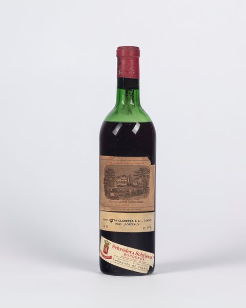 FRANCIA : Chateau Lafite Rothschild (BT 1)  - Asta Importanti Vini e Distillati - Associazione Nazionale - Case d'Asta italiane