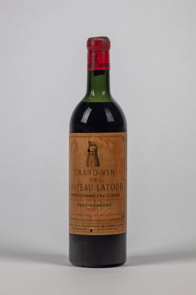 FRANCIA : Chateau Latour  - Asta Importanti Vini e Distillati - Associazione Nazionale - Case d'Asta italiane