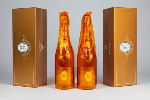 FRANCIA : Louis Roederer Cristal Millesime Brut (2 Bt)  - Asta Importanti Vini e Distillati - Associazione Nazionale - Case d'Asta italiane