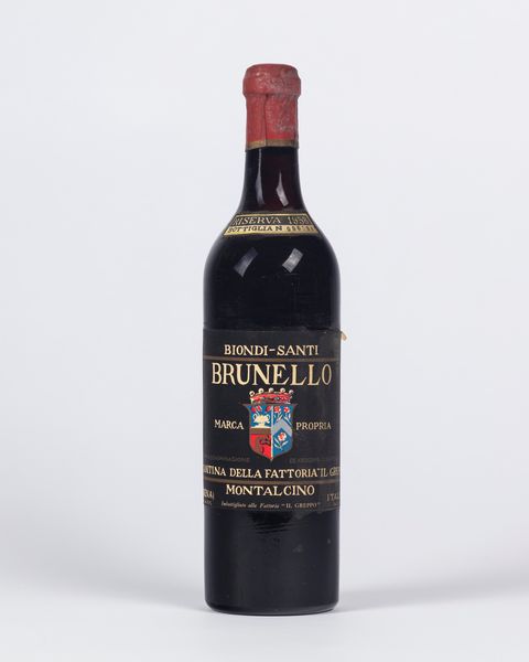 Italia : Biondi Santi Brunello di Montalcino Riserva (BT 1)  - Asta Importanti Vini e Distillati - Associazione Nazionale - Case d'Asta italiane