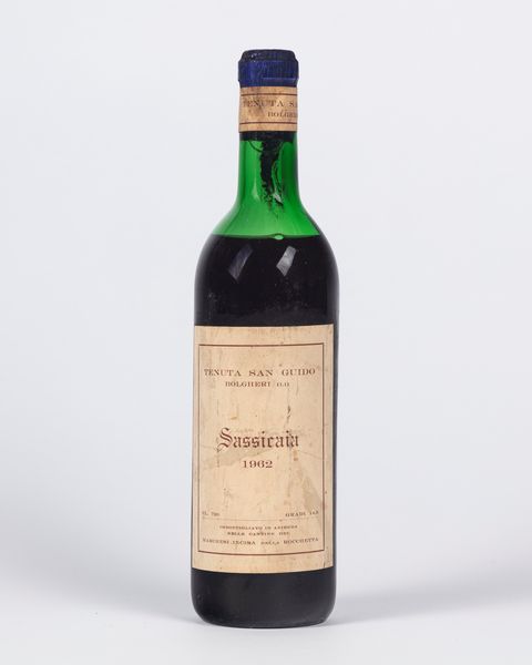 Italia : Sassicaia (BT 2)  - Asta Importanti Vini e Distillati - Associazione Nazionale - Case d'Asta italiane