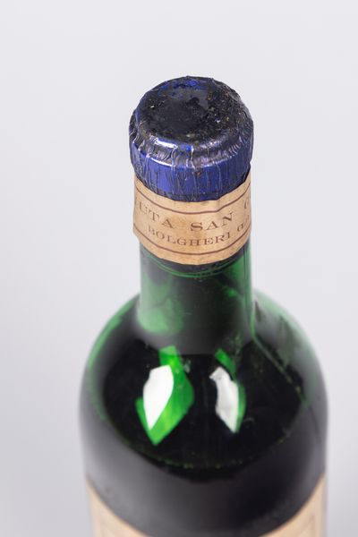 Italia : Sassicaia (BT 2)  - Asta Importanti Vini e Distillati - Associazione Nazionale - Case d'Asta italiane