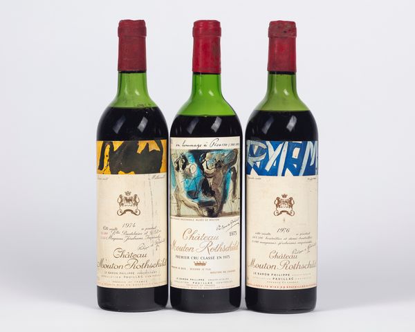 FRANCIA : Chateau Mouton Rothschild (BT 3)  - Asta Importanti Vini e Distillati - Associazione Nazionale - Case d'Asta italiane