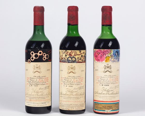 FRANCIA : Chateau Mouton Rothschild (BT 3)  - Asta Importanti Vini e Distillati - Associazione Nazionale - Case d'Asta italiane