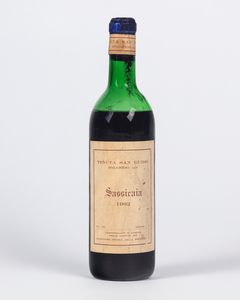 Italia : Sassicaia (BT 2)  - Asta Importanti Vini e Distillati - Associazione Nazionale - Case d'Asta italiane