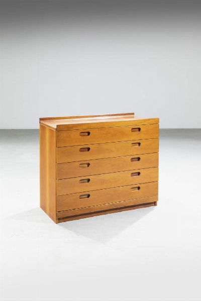 TITO AGNOLI : Cassettiera della serie Fiorenza  - Asta Design - Associazione Nazionale - Case d'Asta italiane