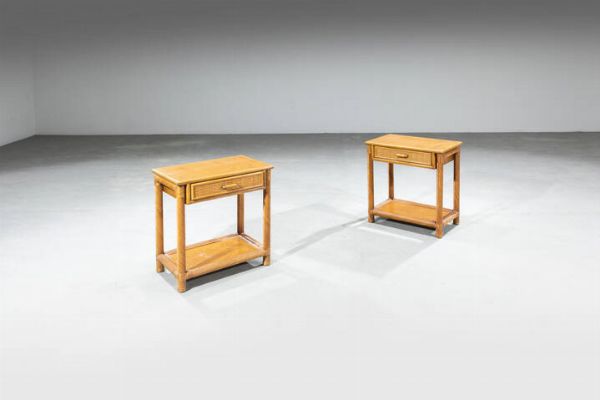 VIVAI DEL SUD : Coppia di comodini  - Asta Design - Associazione Nazionale - Case d'Asta italiane