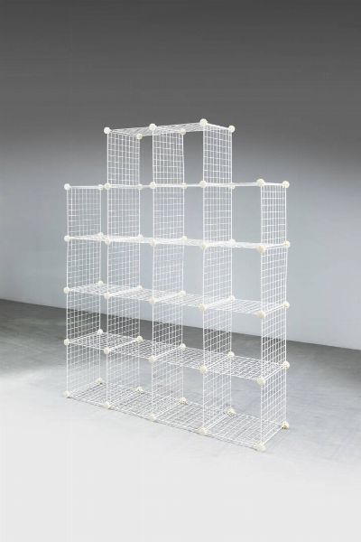 PRODUZIONE ITALIANA : Libreria modulare  - Asta Design - Associazione Nazionale - Case d'Asta italiane