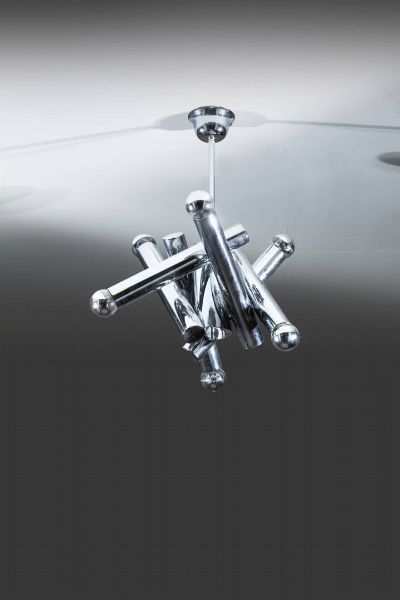 PRODUZIONE ITALIANA : Lampada a sospensione  - Asta Design - Associazione Nazionale - Case d'Asta italiane