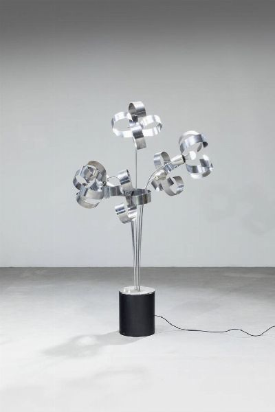 PRODUZIONE ITALIANA : Lampada da terra  - Asta Design - Associazione Nazionale - Case d'Asta italiane