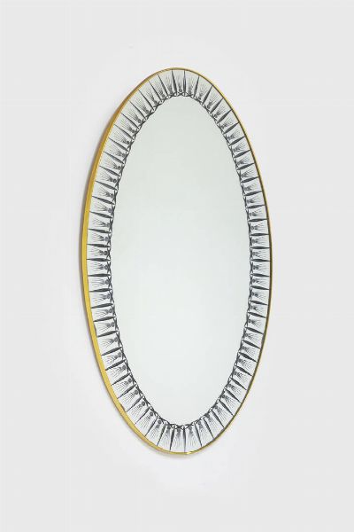 CRISTAL ART : Specchio da parete  - Asta Design - Associazione Nazionale - Case d'Asta italiane