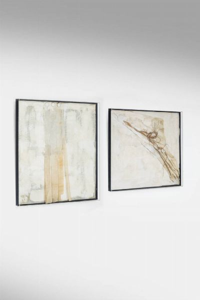 PRODUZIONE ITALIANA : Coppia di pannelli  - Asta Design - Associazione Nazionale - Case d'Asta italiane