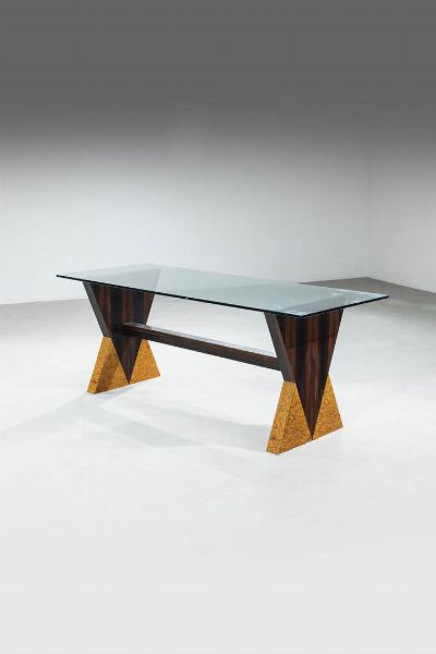 PRODUZIONE ITALIANA : Tavolo  - Asta Design - Associazione Nazionale - Case d'Asta italiane