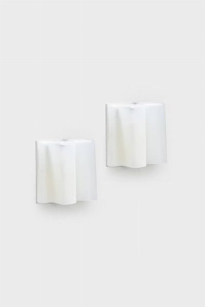 DE LUCCHI MICHELE  REICHERT GERHARD : Coppia di lamapde da parete mod. Logico mini  - Asta Design - Associazione Nazionale - Case d'Asta italiane