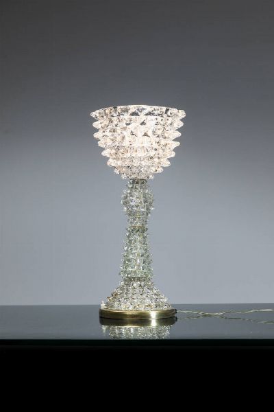 BAROVIER & TOSO : Lampada da tavolo  - Asta Design - Associazione Nazionale - Case d'Asta italiane