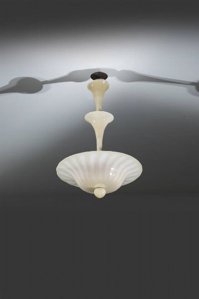 VITTORIO ZECCHIN Venezia 1878 - 1947 : Lampada a sospensione  - Asta Design - Associazione Nazionale - Case d'Asta italiane