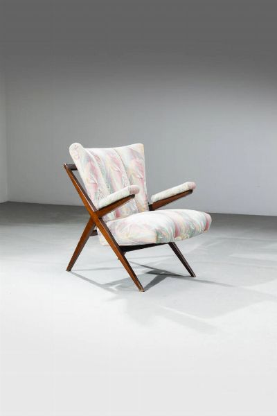 FRANCO ALBINI : Poltrona mod. 432  - Asta Design - Associazione Nazionale - Case d'Asta italiane