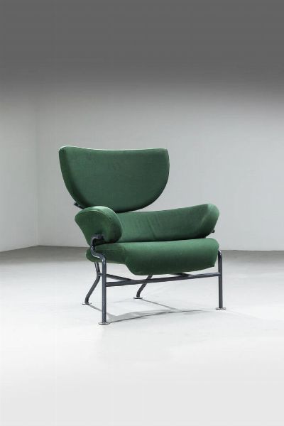 FRANCO ALBINI : Poltrona mod. Tre pezzi  - Asta Design - Associazione Nazionale - Case d'Asta italiane