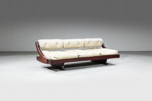 GIANNI SONGIA : Divano letto daybed GS195  - Asta Design - Associazione Nazionale - Case d'Asta italiane
