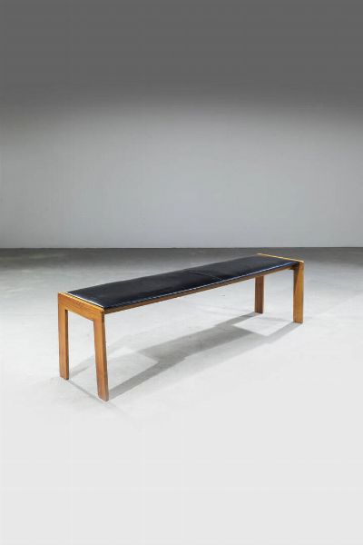 AFRA E TOBIA SCARPA : Panca della serie 121  - Asta Design - Associazione Nazionale - Case d'Asta italiane